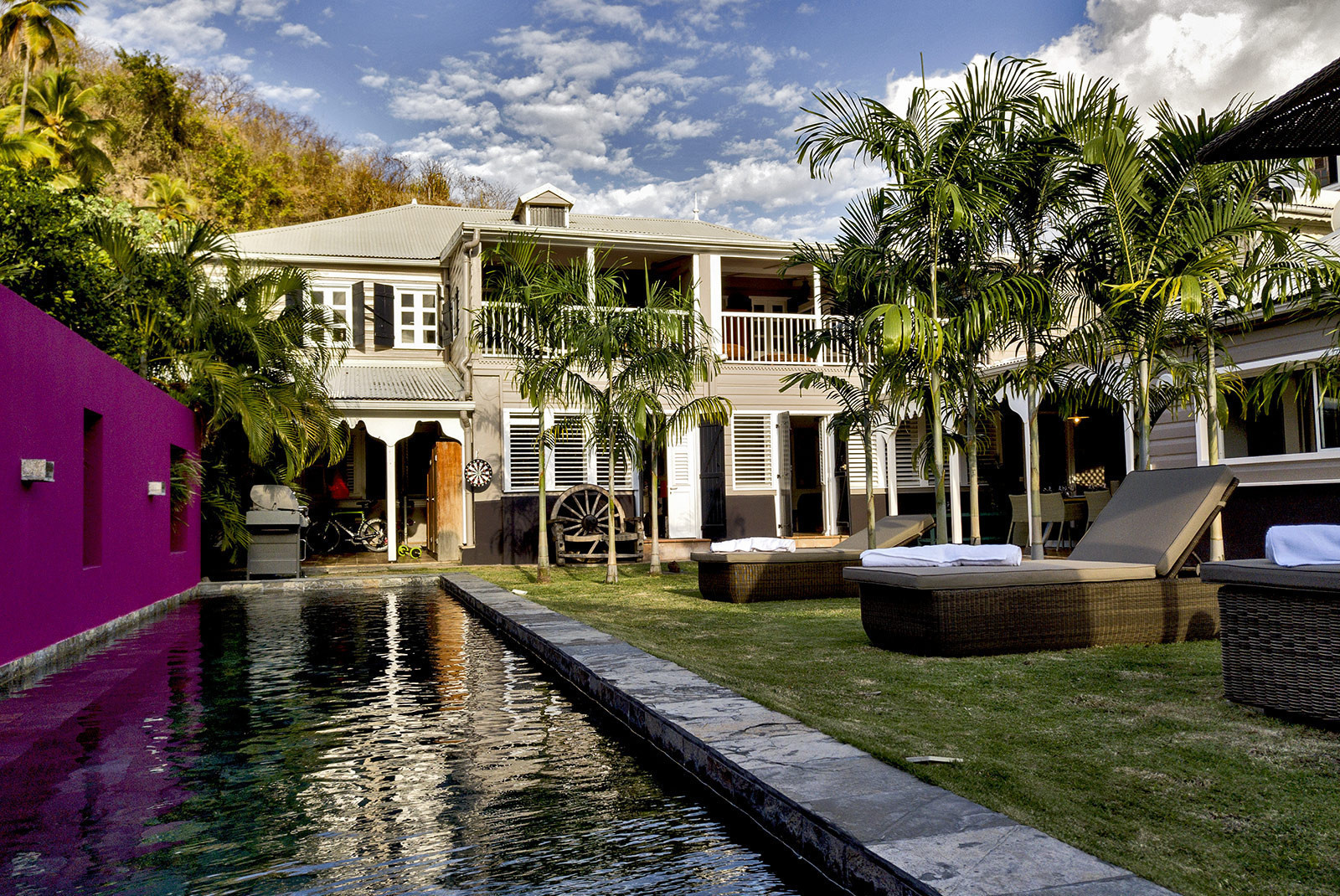 MAISON NEISSON location villa d'Exception Martinique sur la plage du Carbet Martinique - 