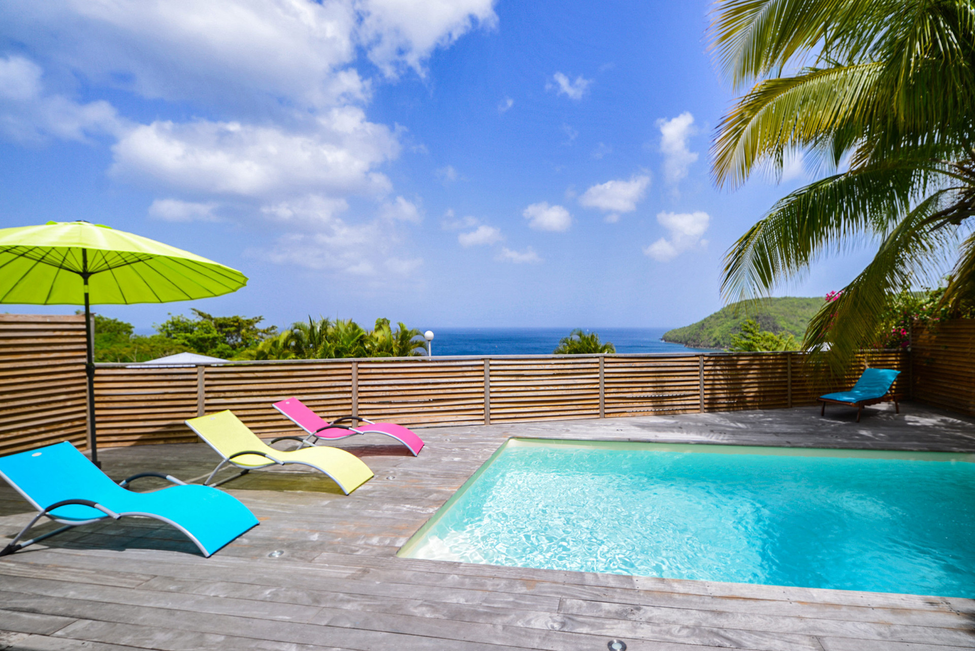 BOIS MARINE accommodation Anses d'Arlet rental Martinique pool sea view - Bienvenue à Bois Marine