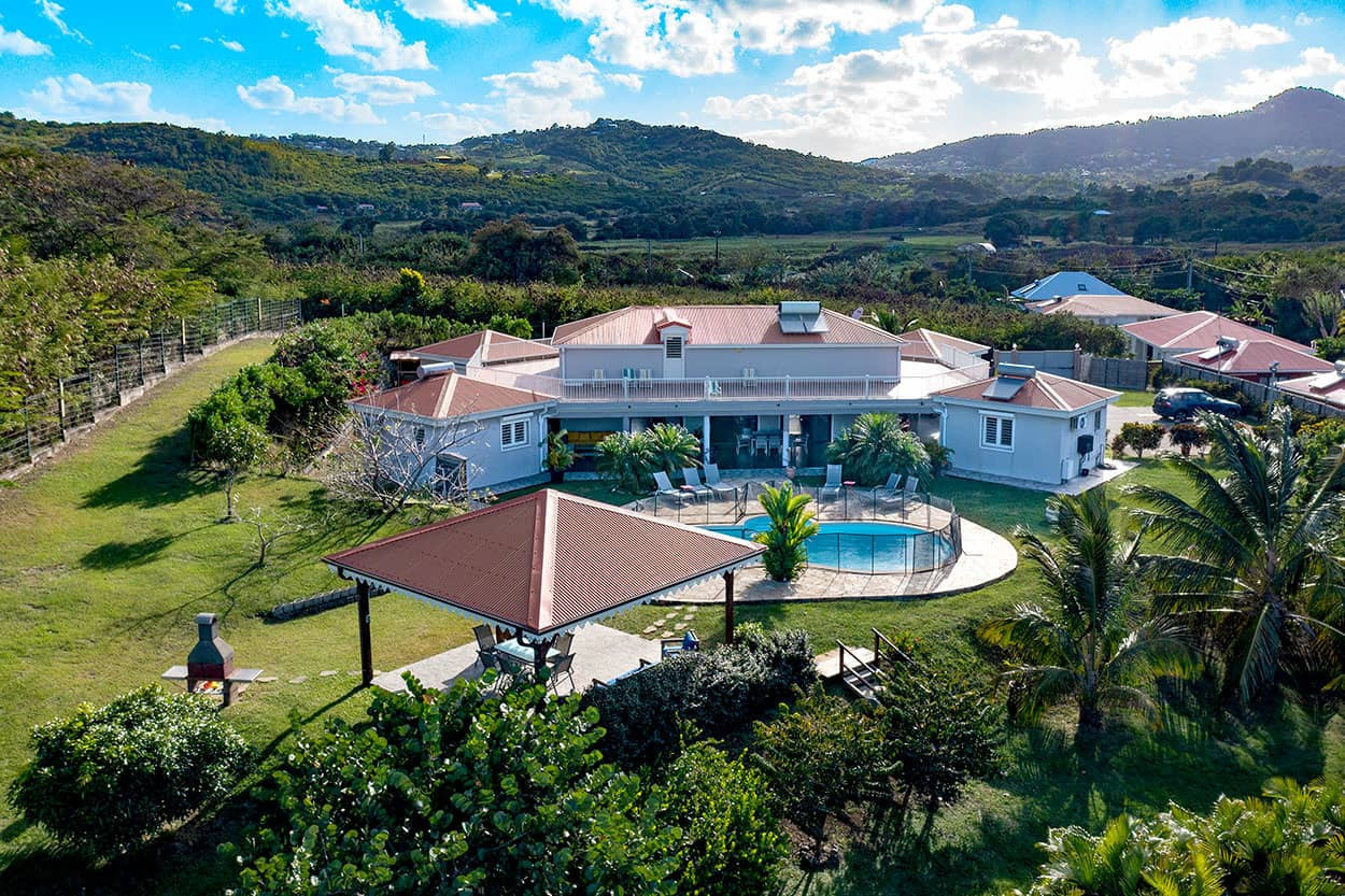 Villa POMME CANNELLE Location villa de luxe Martinique le Vauclin - Bienvenue à Pomme Cannelle