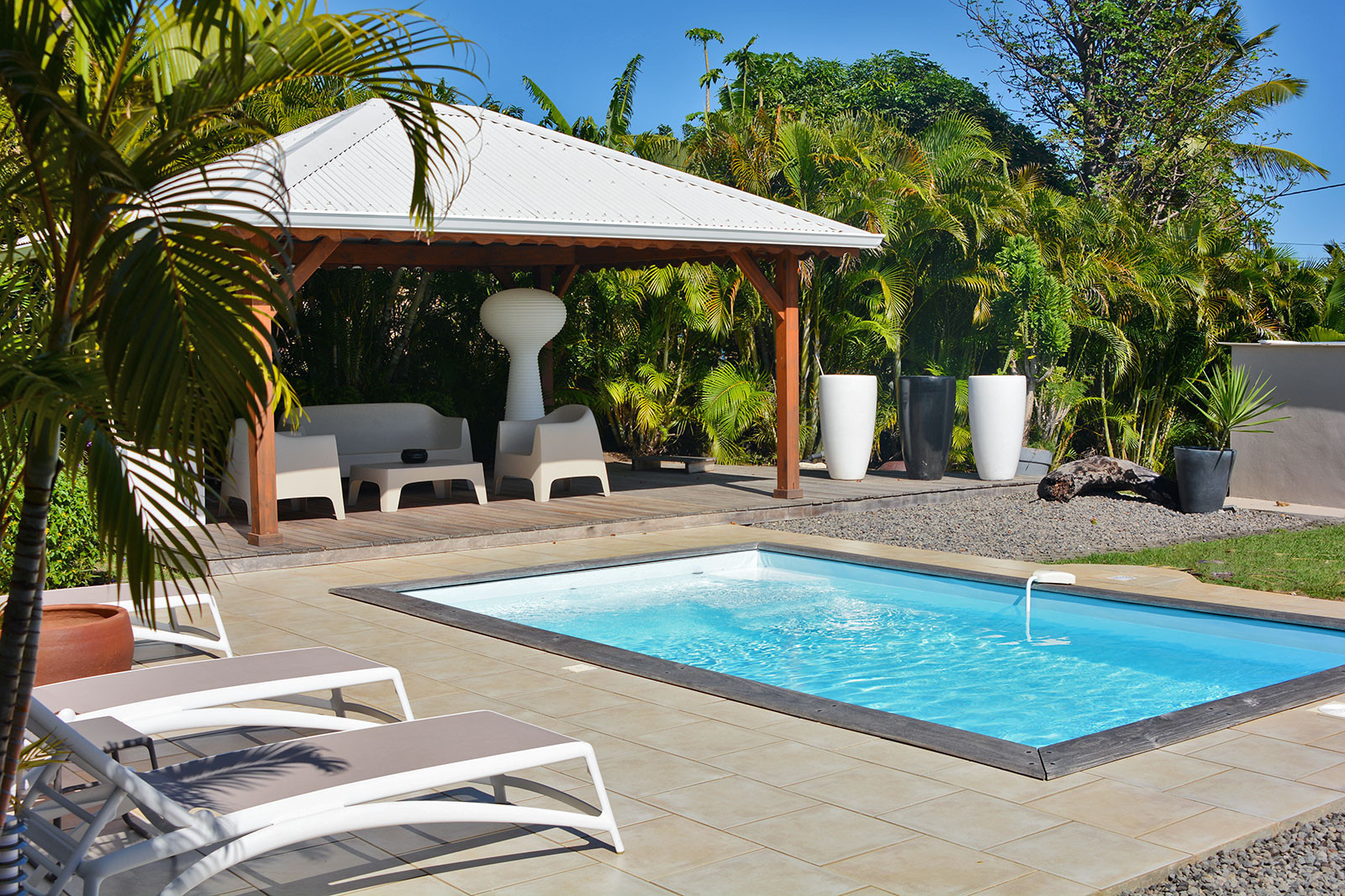 Villa FLEUR de LUNE le Vauclin superbe location piscine Martinique - Bienvenue à Fleur de Lune