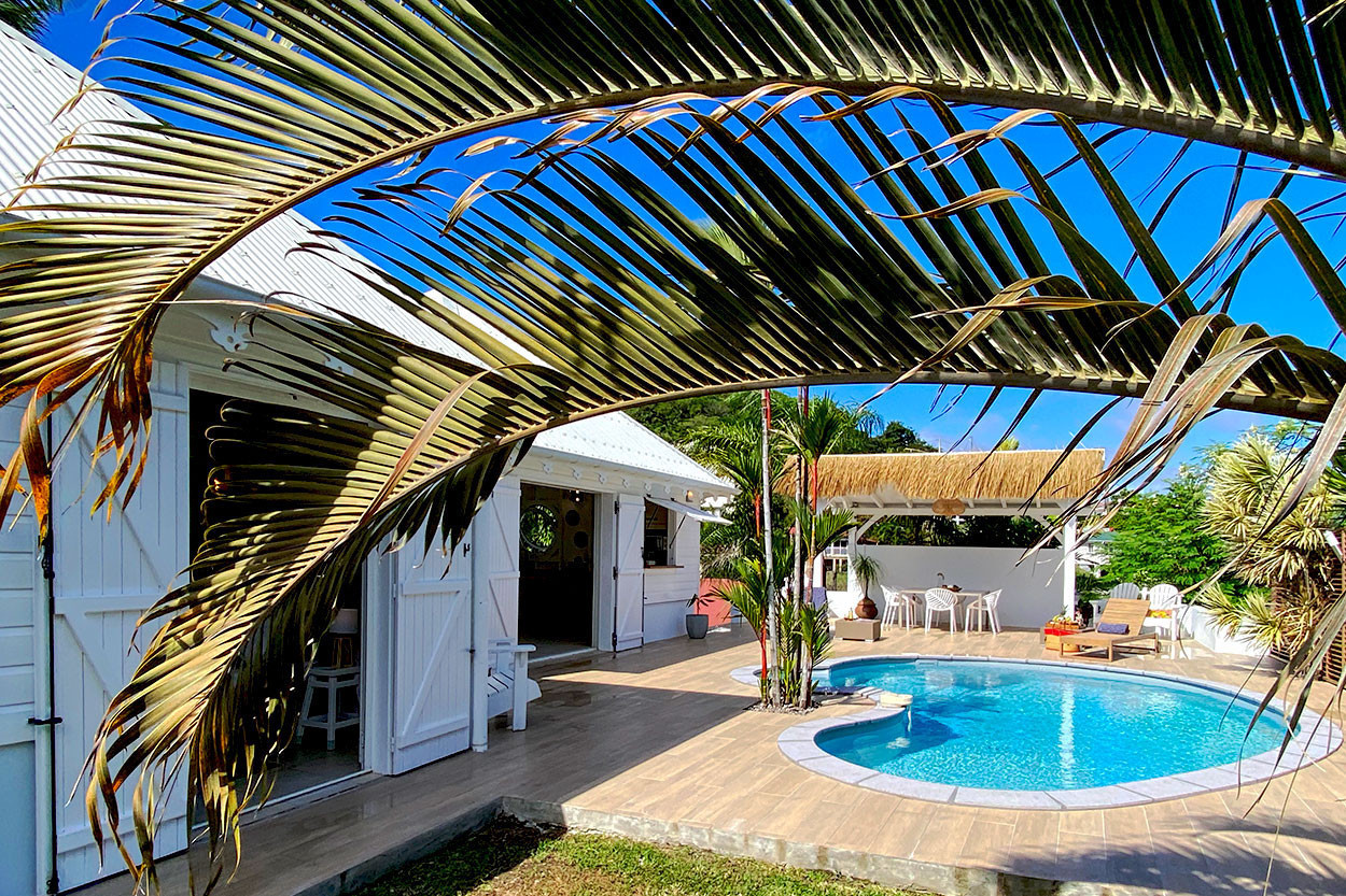 LUNE de MIEL jolie location villa Martinique le Robert vue mer et piscine - Bienvenue à la Lune de Miel