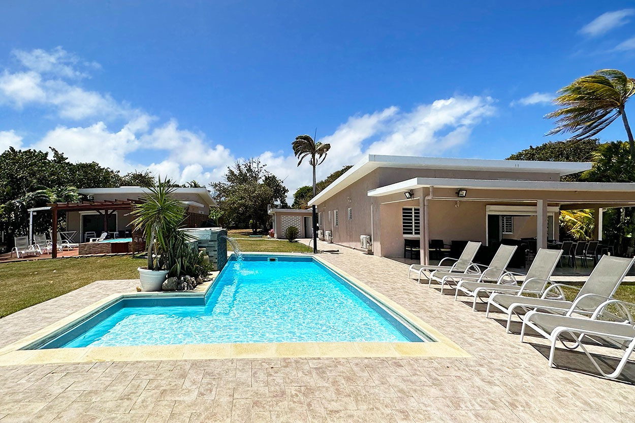 Villas TROPICAL OCEAN 8 rooms rentals Martinique le Vauclin sea view - Bienvenue au villas Tropical Océan