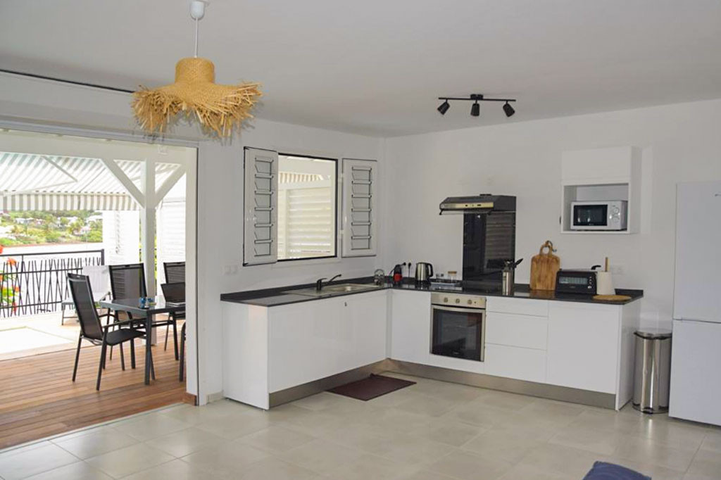 Appartement le ROBERT -II- Location Martinique piscine privée vue mer 2 chambres -
