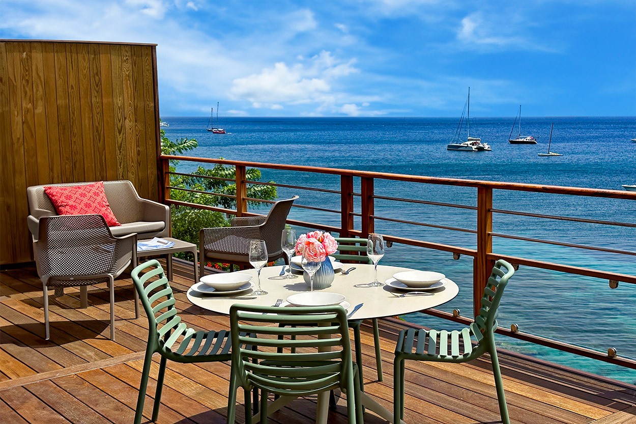 Luxury Apartment SUR LA MER 3 Location Martinique Anses Arlet 2 bedrooms - Bienvenue sur la mer