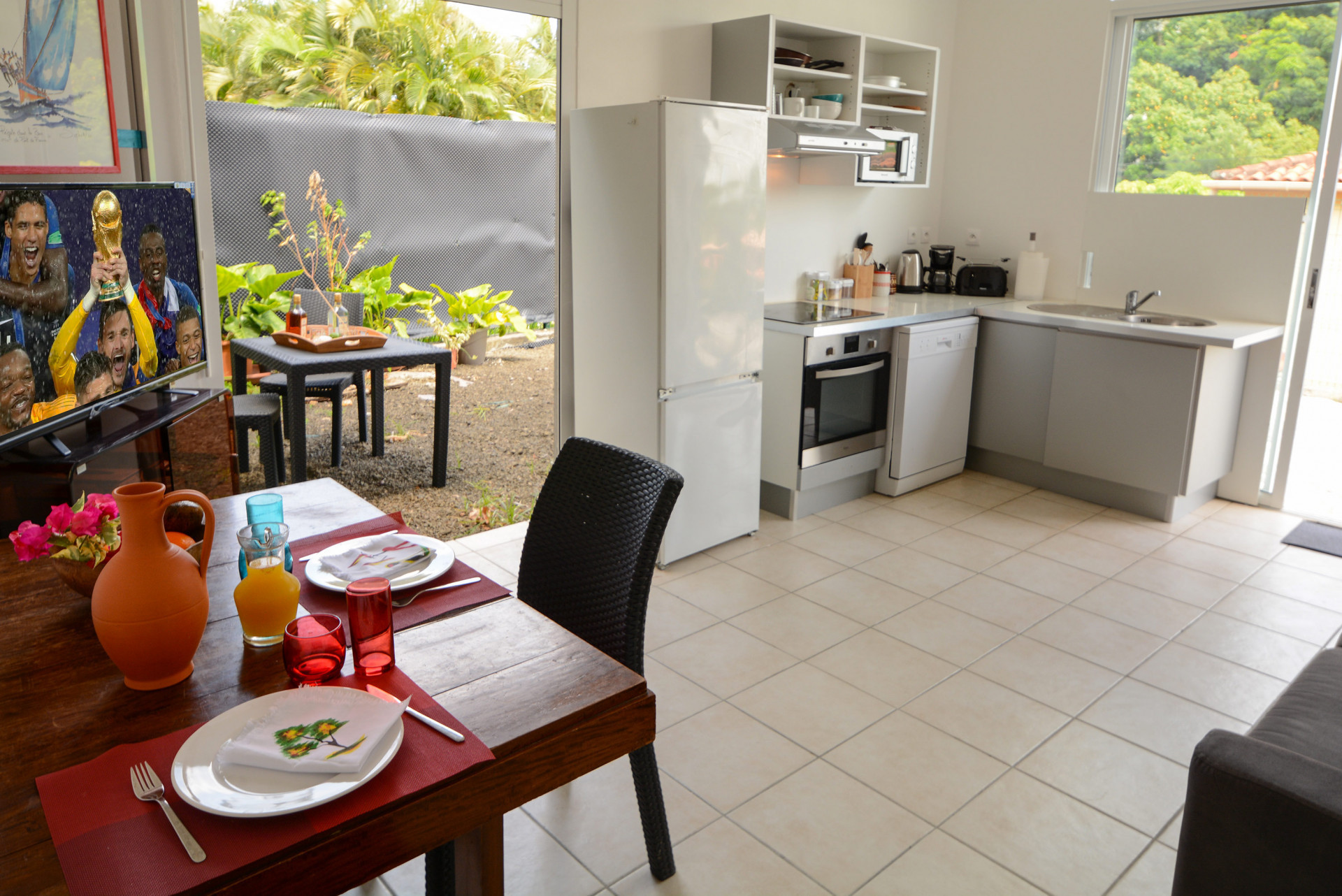 BEL'VAKANS F2 Rental Martinique apartment in Anse à l'Ane Trois Ilets - 