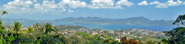 Fort de France - La baie de Fort de France
