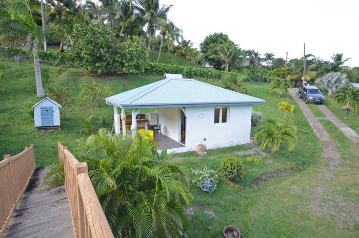 Bungalow de THALEMONT location le François Martinique entre mer et campagne - Le bungalow de Thalémont