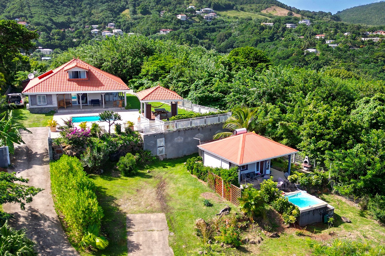 GRAND PAPAYE DIAMANT rental Martinique villa + bungalow swimming pools sea view - Bienvenue à Grand Papaye Diamant