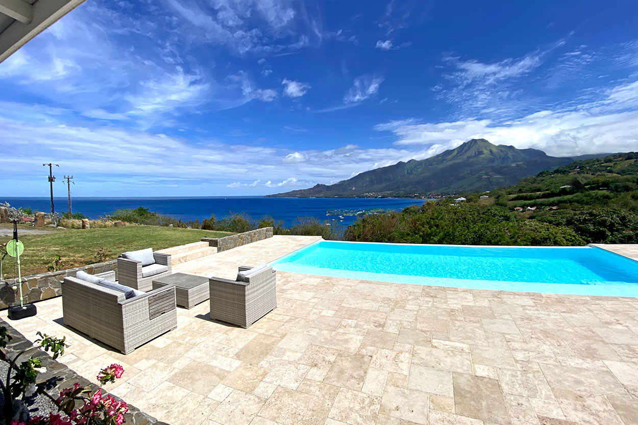 Location villa Habitation Beauregard Martinique piscine