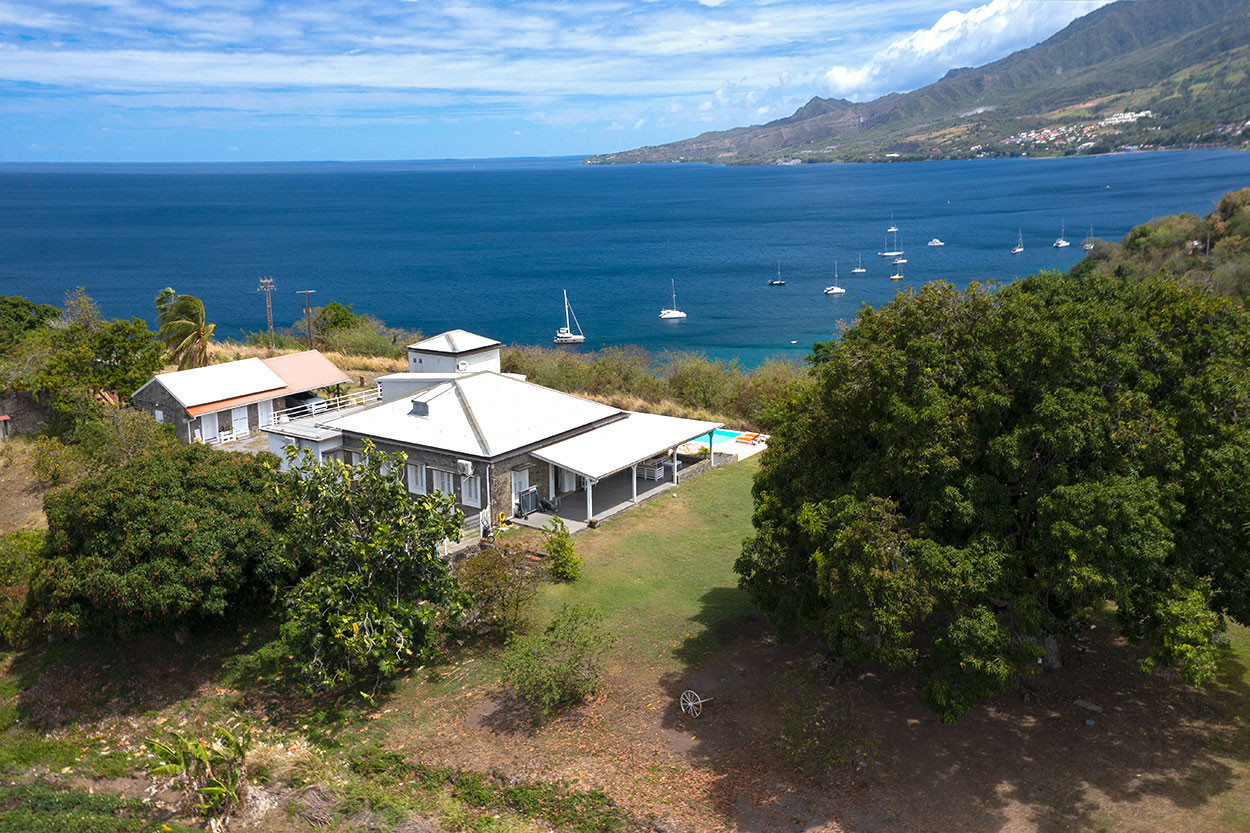 Habitation Bellevue Martinique entre St Pierre et le Carbet