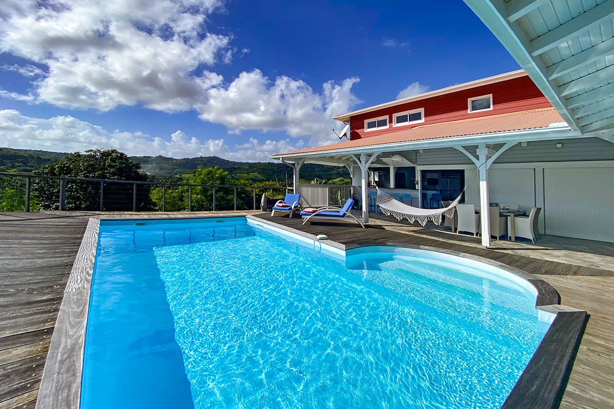 L'ETOILE Villa le Vauclin piscine Vue Mer Location Martinique 6 personnes - L'Etoile du Vauclin