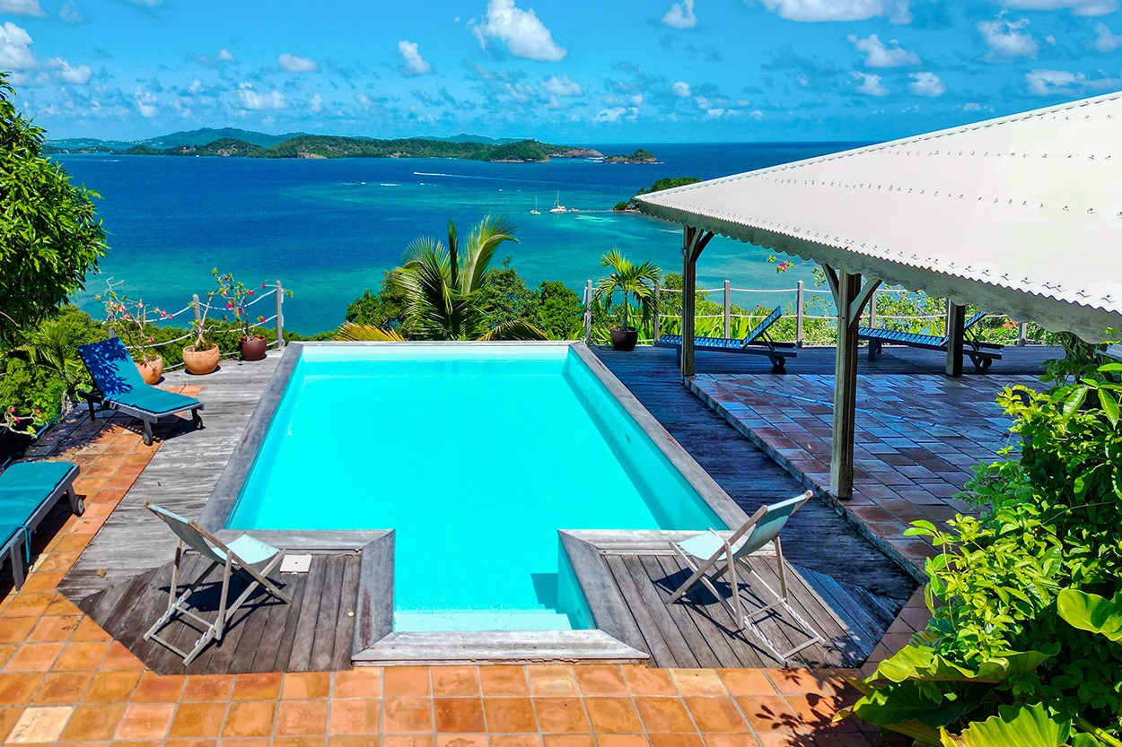 HABITATION MADAME rental villa sea view fonds blancs Robert Martinique - Bienvenue à L'habitation Madame