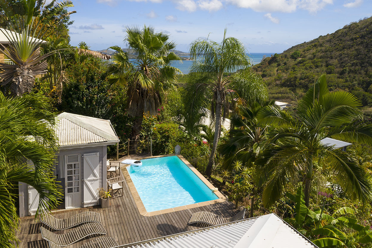 FLEUR de COCO  location villa Le Marin Martinique piscine vue mer magnifique - Bienvenue à Fleur de Coton