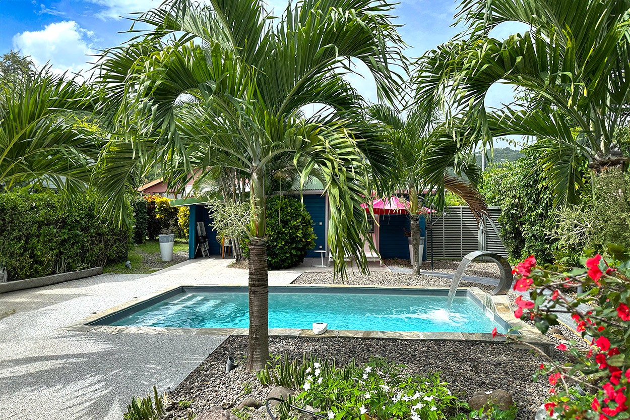 Bungalow Lodge 2 location Martinique case Pilote piscine - Bienvenue au Bungalow Lodge