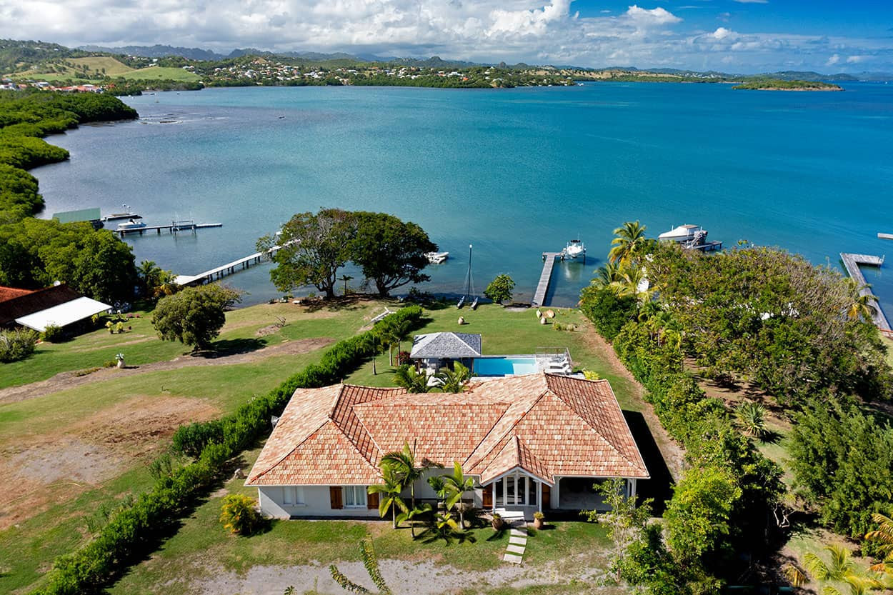 QUAI EST location villa d'exception Martinique le François ponton - Situation exceptonnelle
