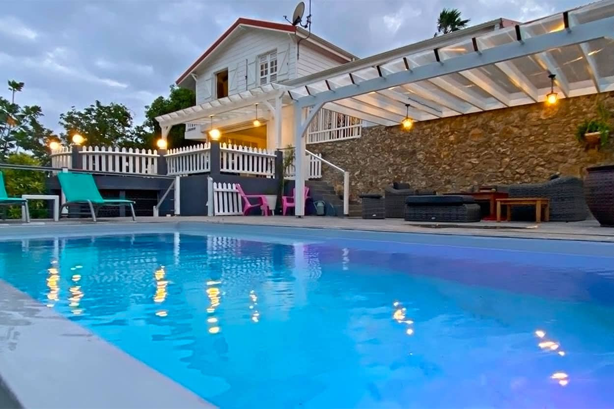 Wedding at the SUCRERIE de Sainte-Anne villa rental Martinique pool 4 bedrooms - Location villa mariage Martinique Sucrerie