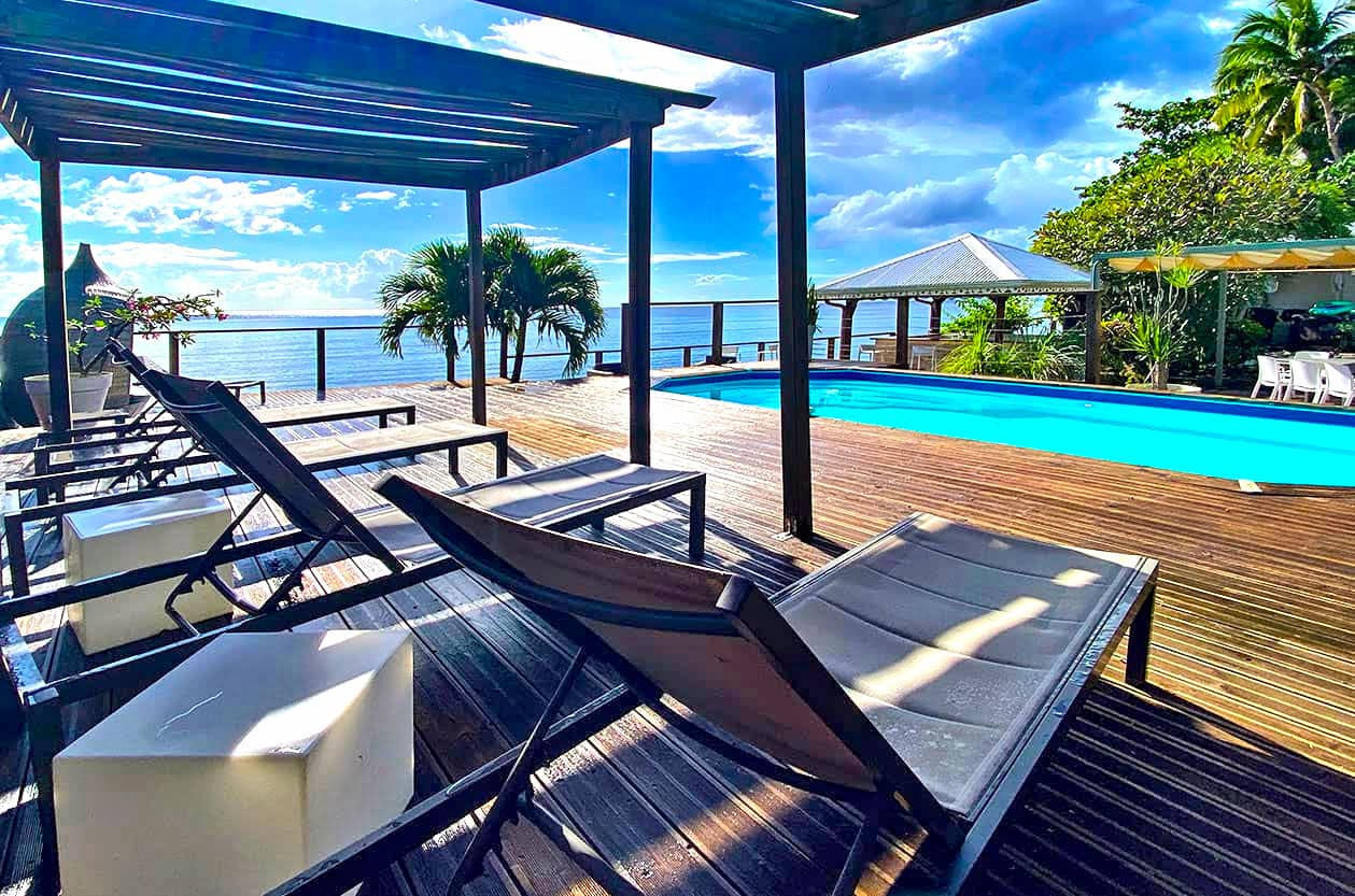 VAIANA location grande Villa SaintPierre bord de mer Nord Caraïbe