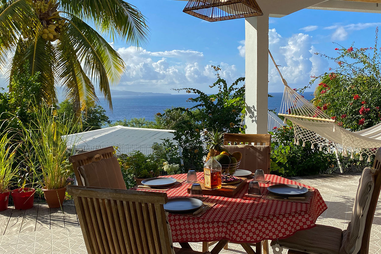 Villa KARACOLI Location maison de vacances Tartane Martinique plage des surfeurs - Bienvenue à la Villa Karacoli