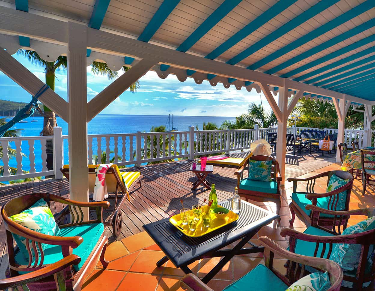 Baie de Grand Anse villa Malibu Locations Vue Turquoise
