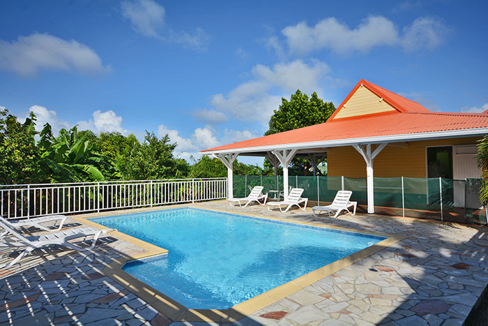 Le MANGLE ROUGE rental Villa le Francois swimming pool - Bienvenue au Mangle Rouge
