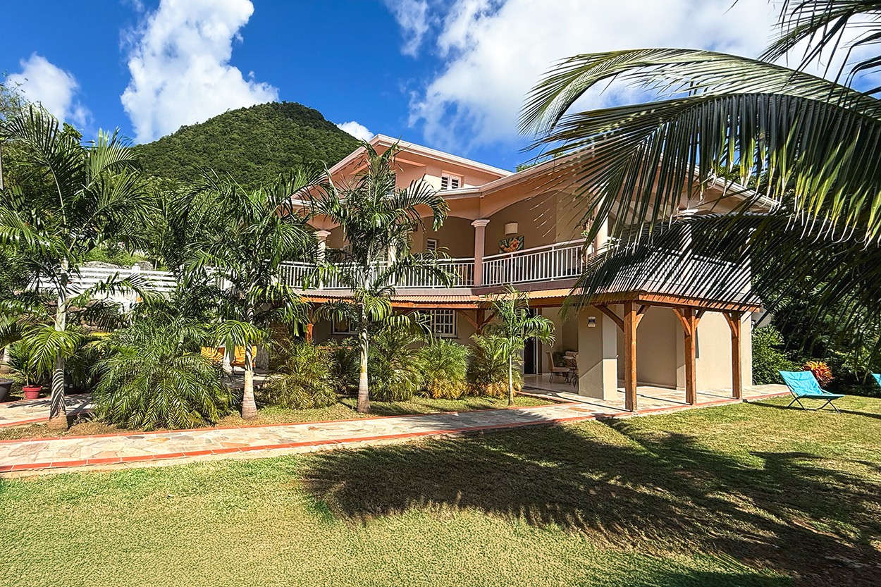 Location T3 appartement le JARDIN Petite Anse d'Arlet Martinique bas de villa 2 chambres - Bienvenu au Nid de Petite Anse