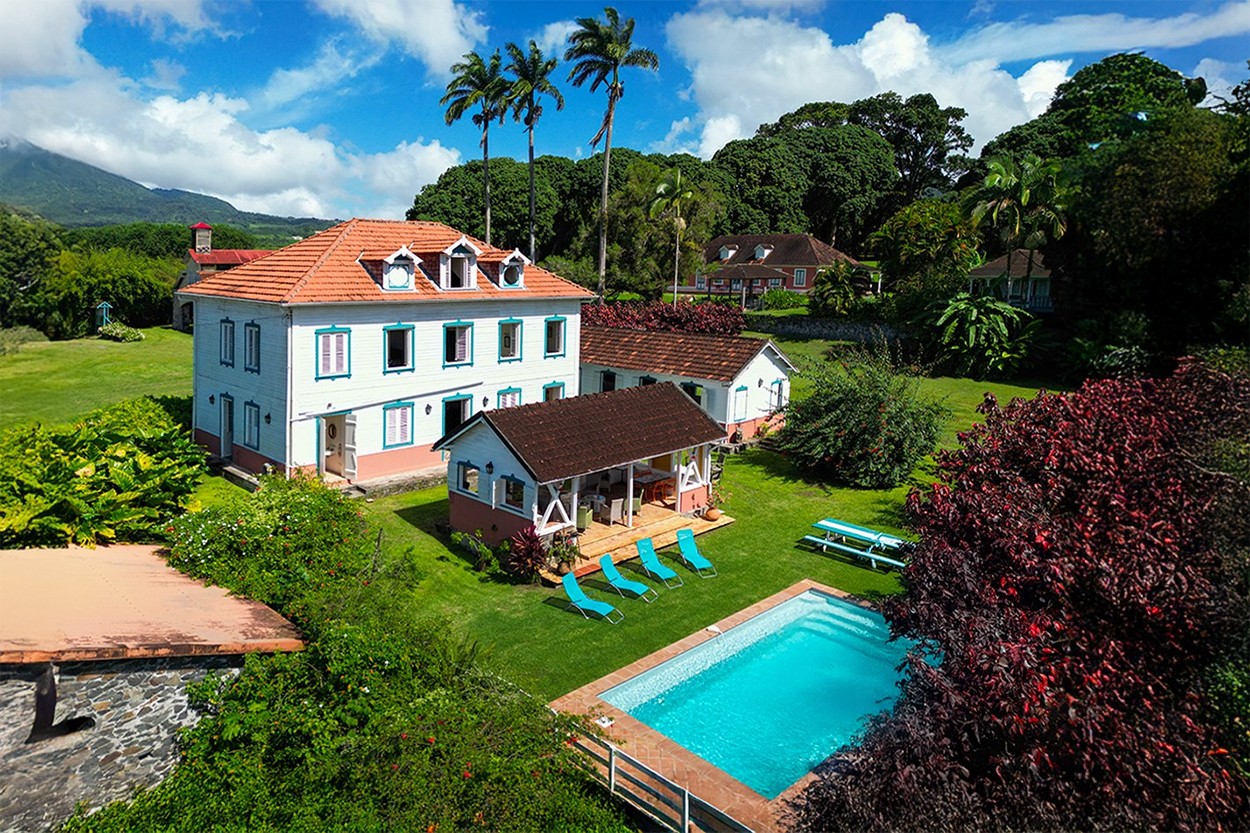 La MAISON du GEREUR location villa de prestige Saint Pierre Martinique 4 chambres 10 personnes - Maison du Géreur