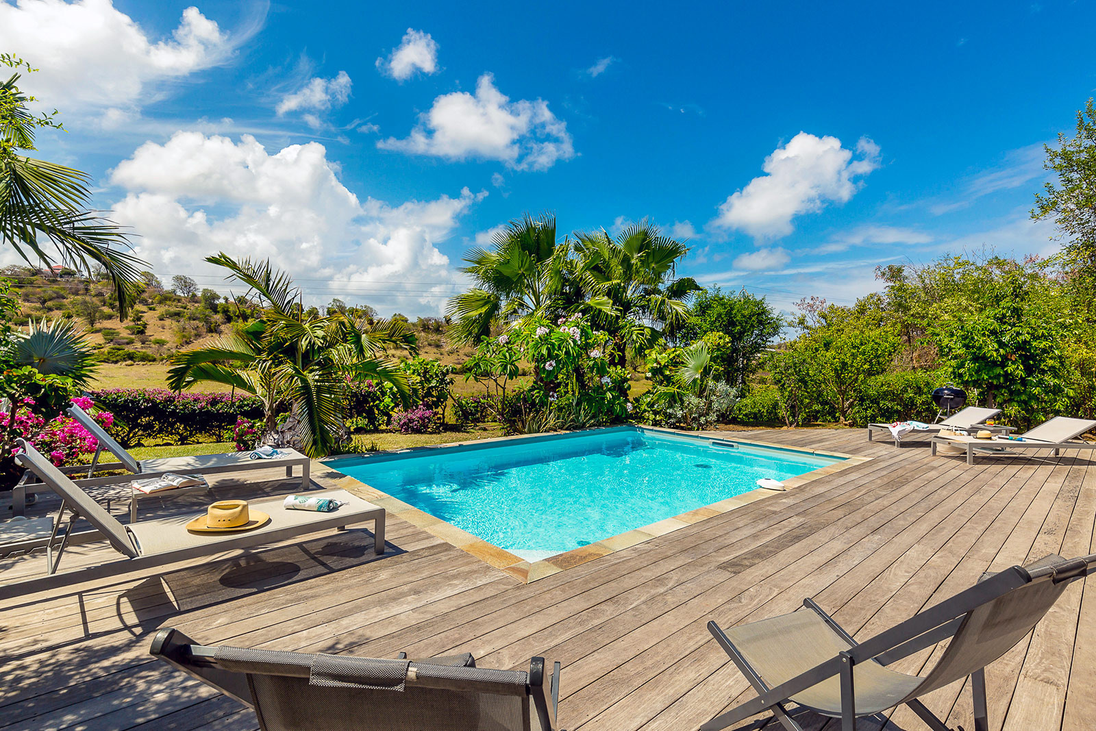 Palmiers Campagne 3B location Martinique villa de luxe le Vauclin piscine location de vacances