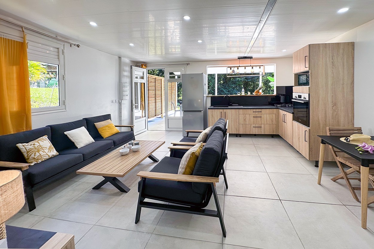 House bis PETITE RIVIERE rental Martinique Rivière Salée bungalow