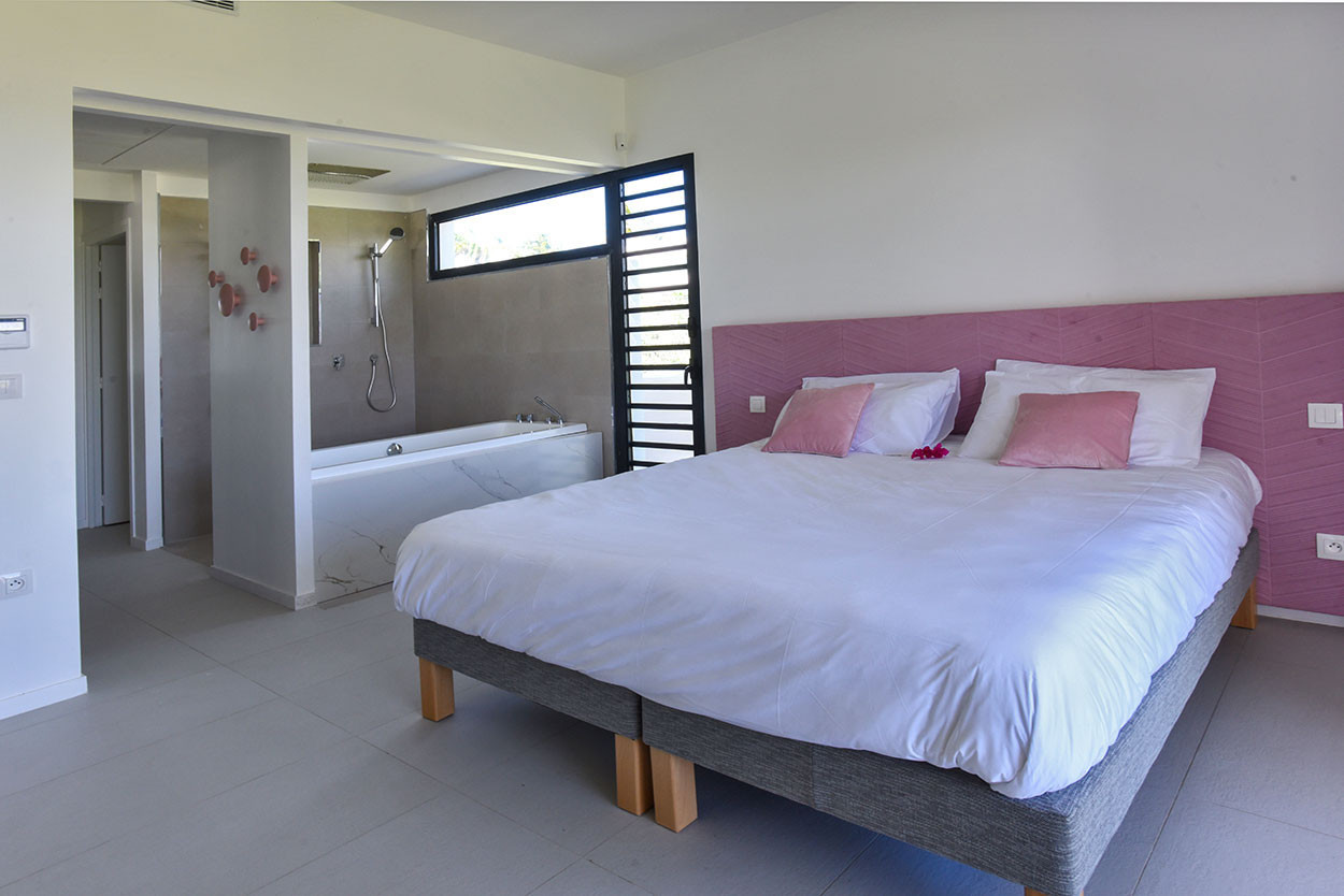 Villa de luxe et Standing Martinique master suite