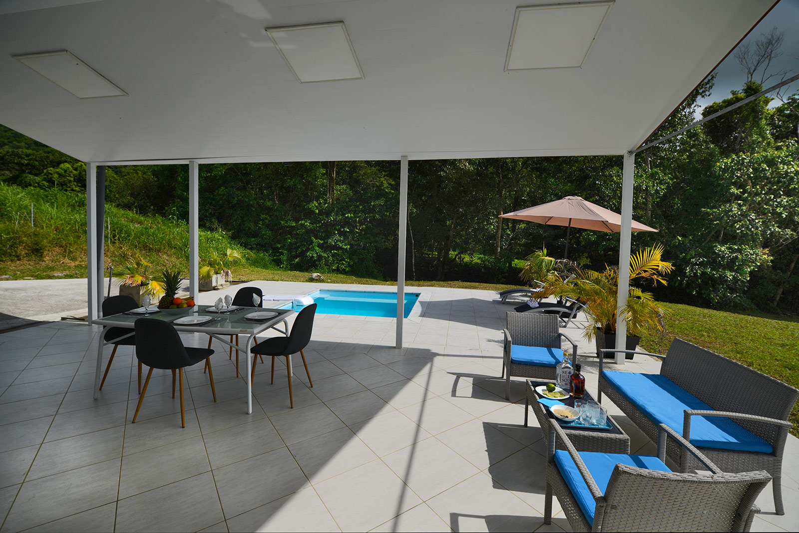 PETITE RIVIERE location villa piscine dans le sud de la Martinique