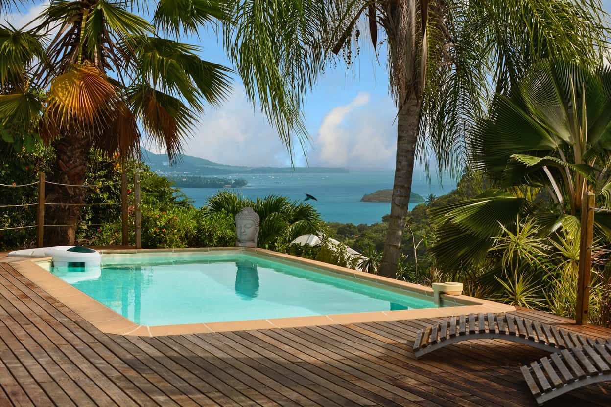 FLEUR de COCO  location villa  Le Marin Martinique  piscine 