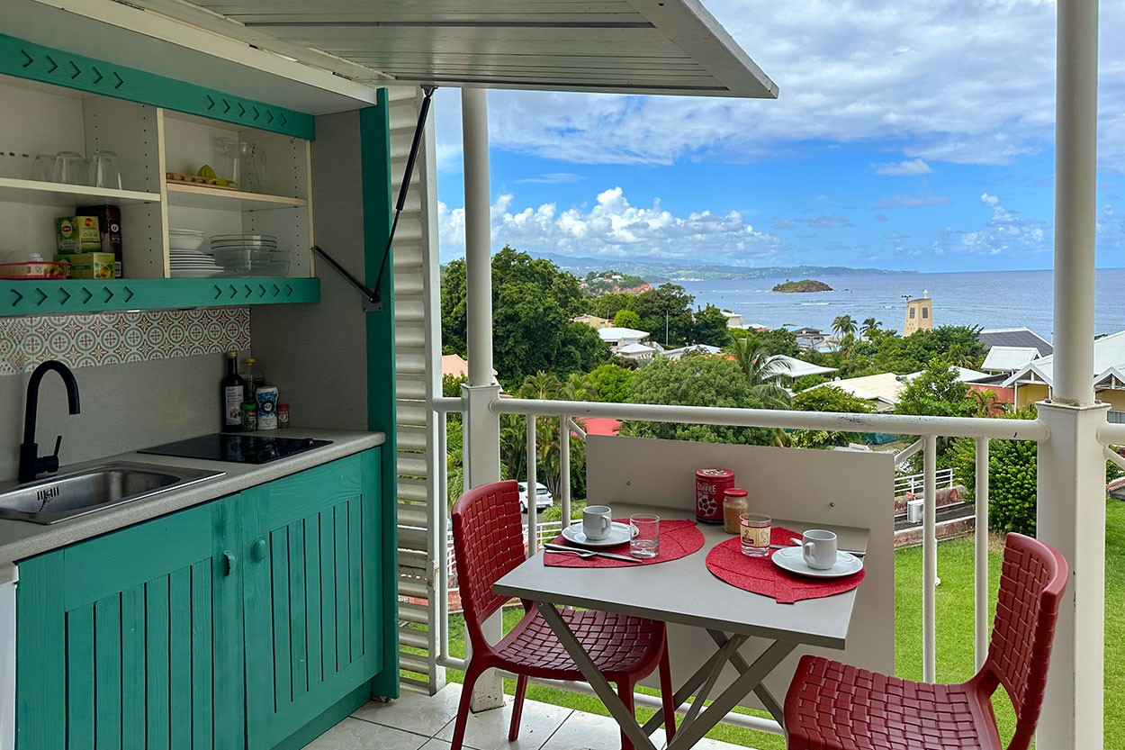 Résidence de la Baie Tartane Location F2 Martinique - Bienvenue à la résidence de la Baie