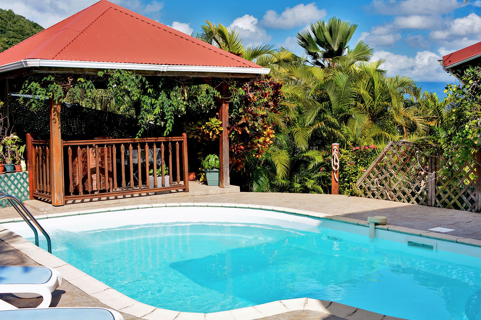 MARYOU location chez l'habitant Martinique vue mer piscine Anse à l'Ane - Bienvenue chez Maryou