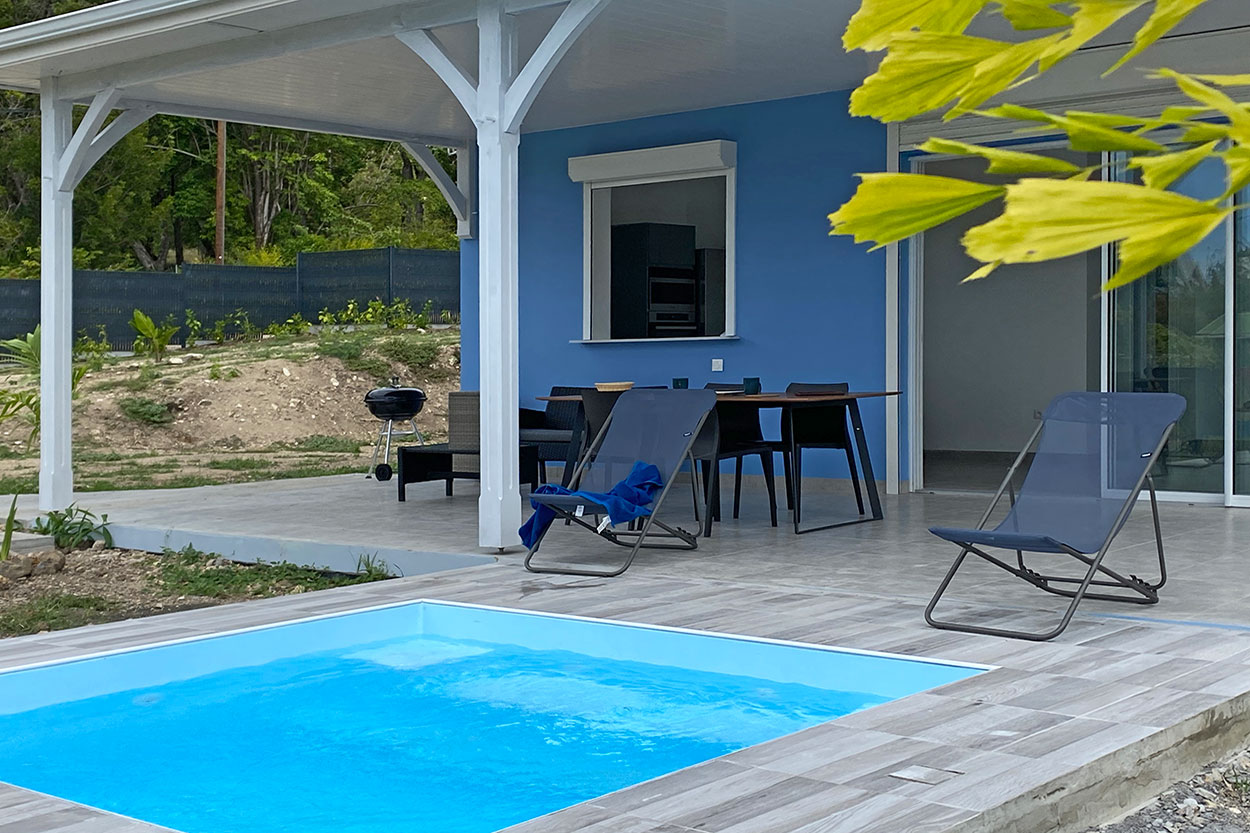 Bleu Horizon Caraïbes piscine