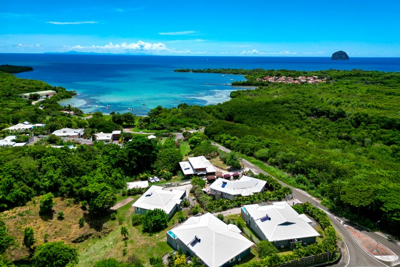Possibilités de louer jusqu'à 3 villas