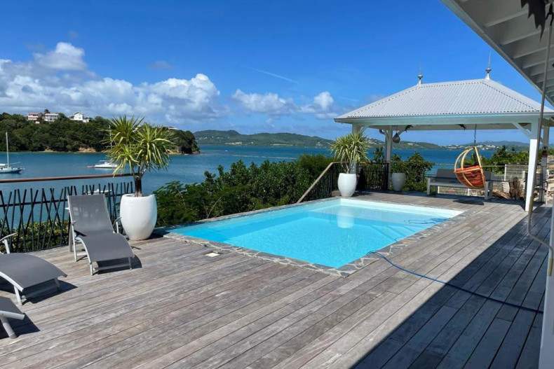 villa vue mer piscine Martinique