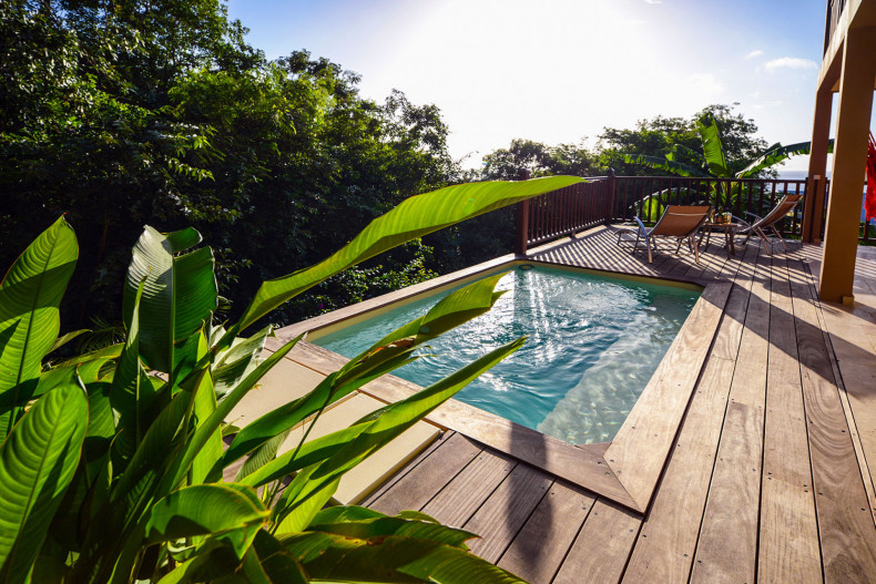 Les Anses d Arlet vue mer Tribord - Babord