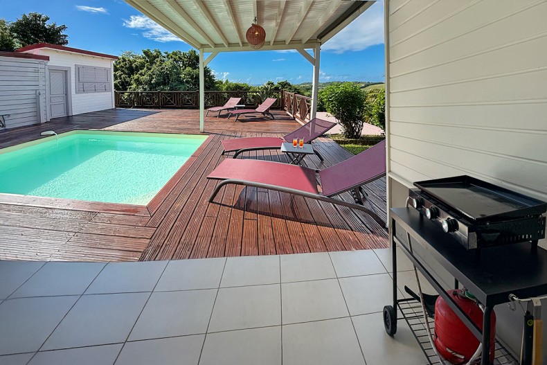 villa WI Sainte Luce bbq