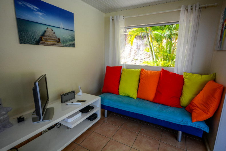 Bleu nature salon TV