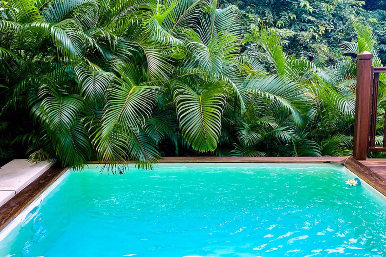 Le bac à punch et son espace détente