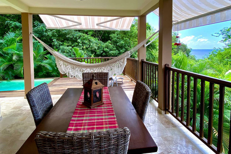 Vue sur mer anse d'arlet