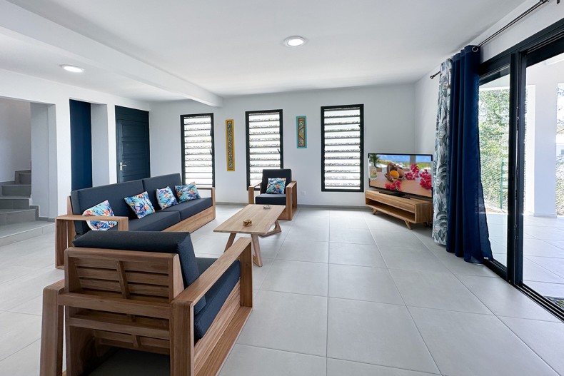 Belle villa Le Diamant Bleu Martinique tv