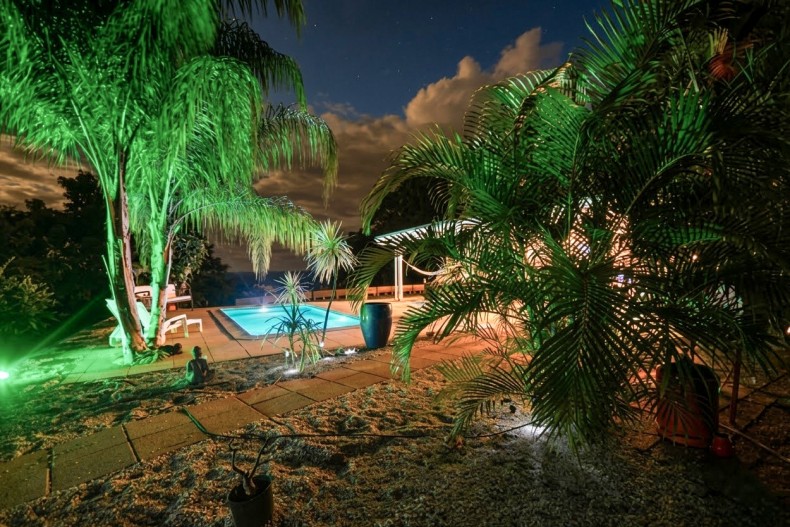 Villa bleu Nature nuit