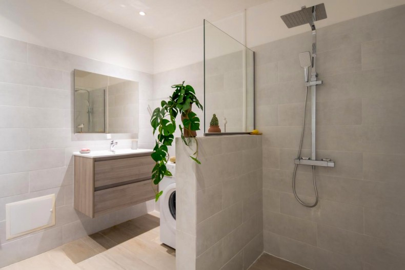 Salle d'eau Bungalow sainte anne avec piscine