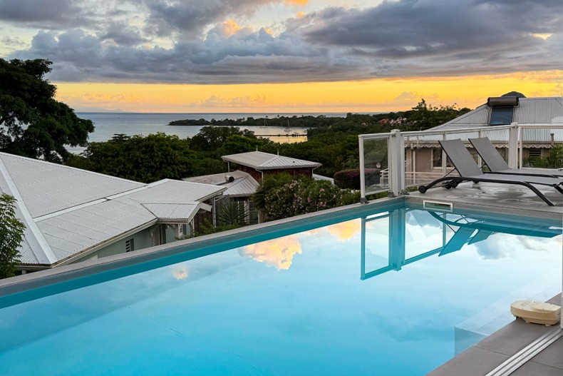 Villa Martinique Diamant 13 pers