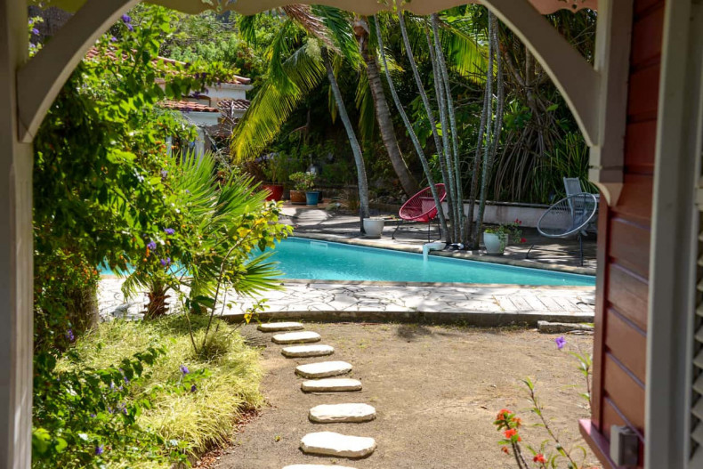 Case de Cassandre acces piscine