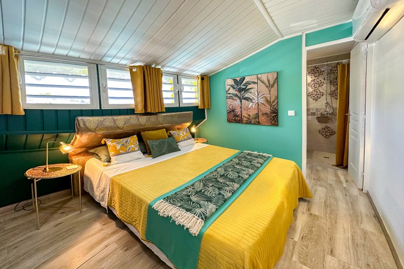 ch Cascade de Sainte Anne 3 chambres piscine location maison Martinique