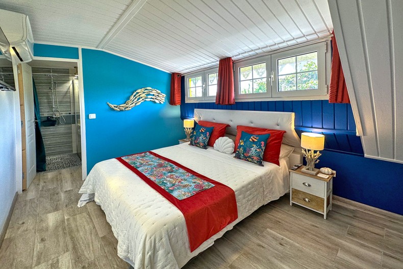 Ch 3 Cascade de Sainte Anne 3 chambres piscine location maison Martinique