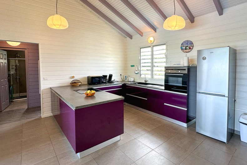 Casa M villa vauclin cuisine