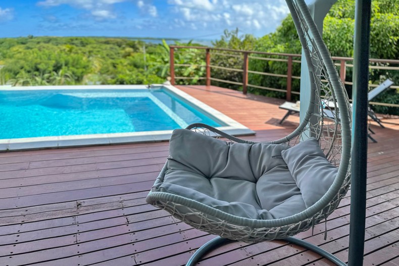 Casa M villa vauclin balancelle